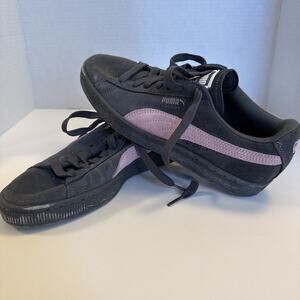 Puma Suede Gray Pink Women’s Sneakers Size 7